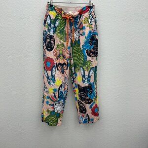 DX Collection Dixie Cantina Lightweight Cotton Pants w Pockets Womens size Large